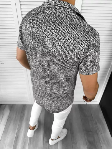 Camasa barbati casual gri 12517 39-1.2