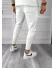 Pantaloni de trening albi conici 12604 81-4.1