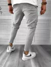 Pantaloni de trening gri conici 12604 36-4.3