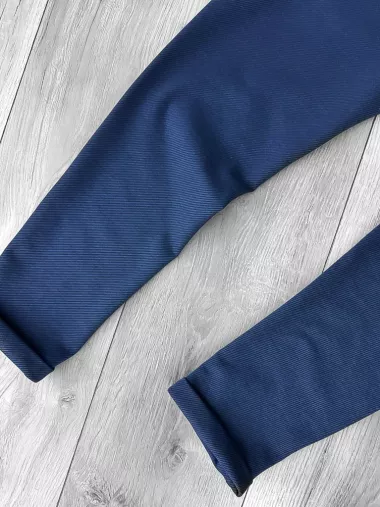 Pantaloni de trening bleumarin conici 12605 87-3.1