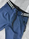Pantaloni de trening bleumarin conici 12605 114-5