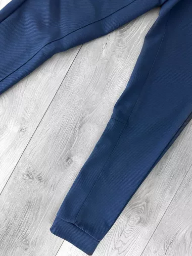 Pantaloni de trening bleumarin conici 12606 86-3.1