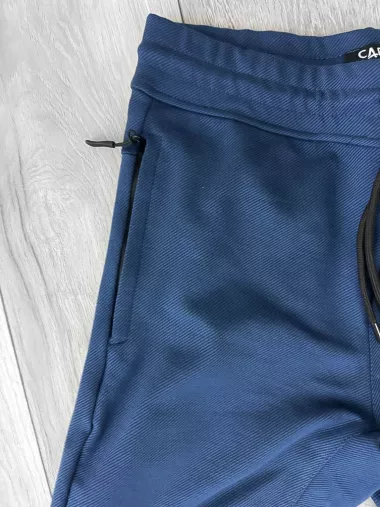 Pantaloni de trening bleumarin conici 12606 86-3.1