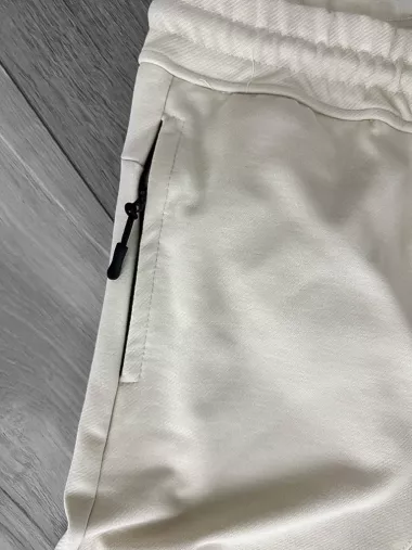 Pantaloni de trening bej conici 12606 92-3.3