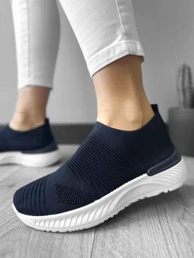 Espadrile dama casual bleumarin 566 T58-1