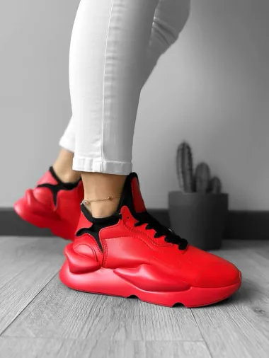 Adidasi dama casual rosii H9 N13-3