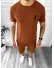 Compleu barbati tricou+pantaloni maro 12613 D3-2.3