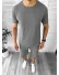 Compleu barbati tricou+pantaloni gri inchis 12614 P19-3.3