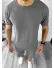 Compleu barbati tricou+pantaloni gri inchis 12614 P19-3.3