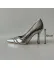 Pantofi eleganti dama, cu toc subtire argintii GQ05