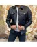 Geaca barbati neagra piele ecologica 12204 T13-1 Geaca barbati neagra piele ecologica 12204 T13-1