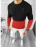 Pulover barbati gros slim fit rosu T3577 i12-1