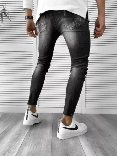 Blugi barbati conici negri 5799 P20-2.1