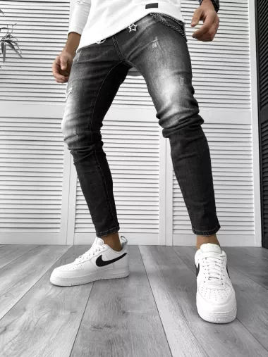 Blugi barbati conici negri 5799 P20-2.1