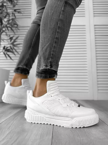 Adidasi barbati albi 93 N10-4