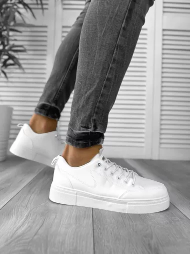 Adidasi barbati albi C11 N2-4