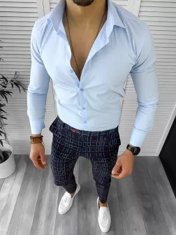 Tinuta barbati smart casual Pantaloni + Camasa 12490