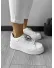Adidasi dama casual albi 221 T5-1