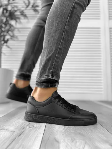 Adidasi barbati casual negri B202 N11-2