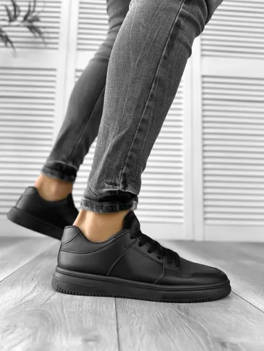 Adidasi barbati casual negri B205 N9-4
