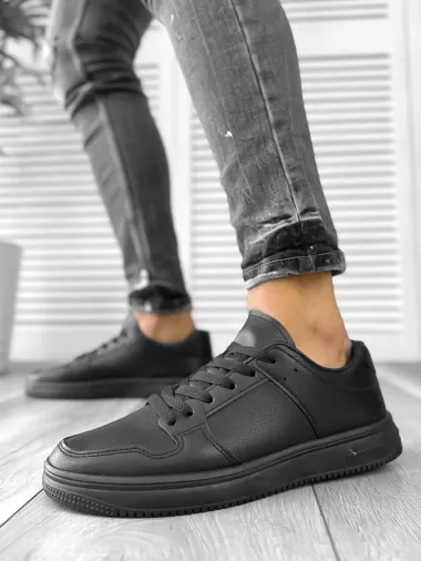 Adidasi barbati casual negri B205 N9-4