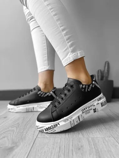 Adidasi dama casual negri B3623 N13-3