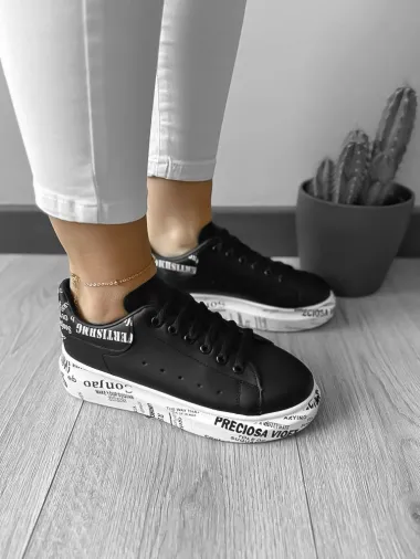 Adidasi dama casual negri B3623 N13-3