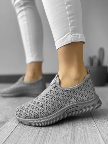 Espadrile dama casual gri CL06 T54-2