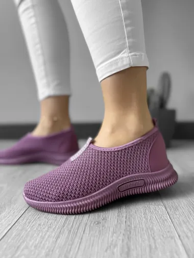 Espadrile dama casual mov CL10 T54-2