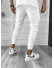 Pantaloni de trening alb conici 12259 D4-4.2