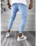 Pantaloni de trening bleu conici 12260 D3-2.3