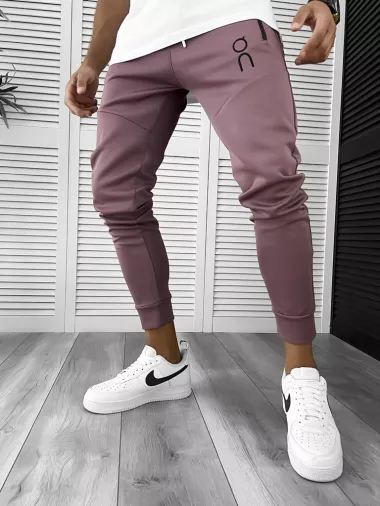 Pantaloni de trening maro conici 12260 i1-5