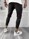 Pantaloni de trening negru conici 12260 M3-3.1*