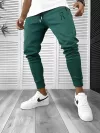 Pantaloni de trening verde conici 12260 O6-3.2