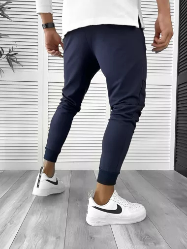 Pantaloni de trening bleumarin 12261 P20-2.3
