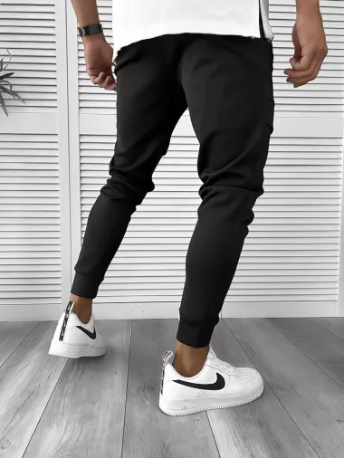 Pantaloni de trening negri 12260 O6-4.2