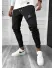 Pantaloni de trening negri conici 12180 P18-3.2