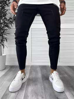 Blugi barbati conici negri 6721 G1-3.3