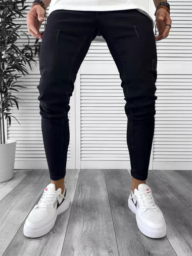 Blugi barbati conici negri 6721 G1-3.3