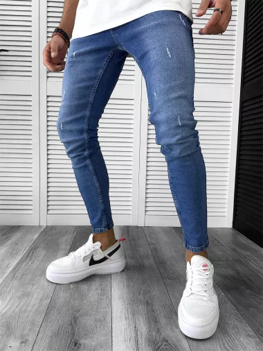 Blugi barbati conici albastri 6002 B15-4.1