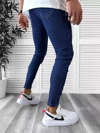 Blugi barbati conici albastri 632 M3-2.2