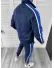 Trening barbati slim fit bleumarin Pantaloni + Hanorac K086 P20-5.3
