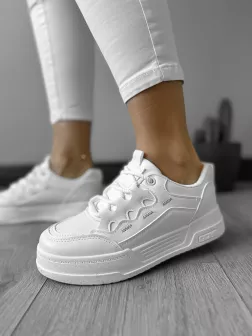 Adidasi dama casual albi 560 T53-3