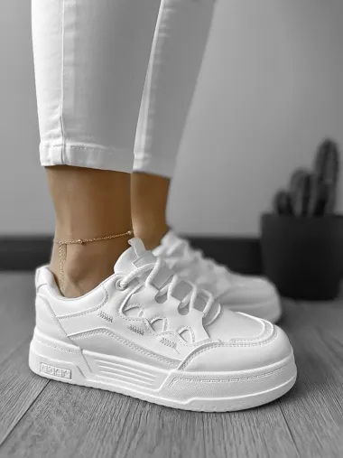 Adidasi dama casual albi 560 T53-3