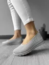 Espadrile dama casual gri CL16