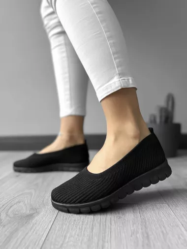 Espadrile dama casual negre CL16 T54-3