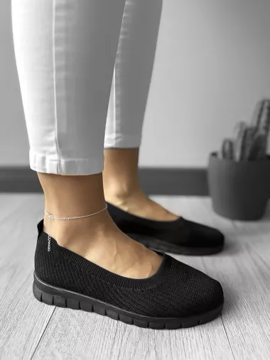 Espadrile dama casual negre CL16 T54-3