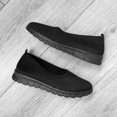 Espadrile dama casual negre CL16 T54-3