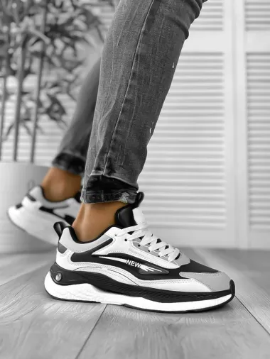 Adidasi barbati gri 1518 N5-4