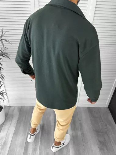 Camasa barbati casual neagra 12916